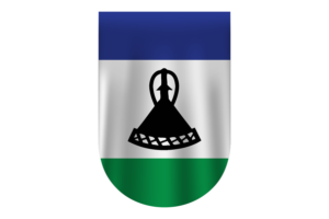 Lesotho Flag Vector Free Dowanlod (SVG,PNG) flag