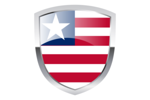 National Flag of Liberia Clipart flag