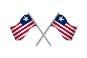 Liberia Flag Emblem Vector Free flag