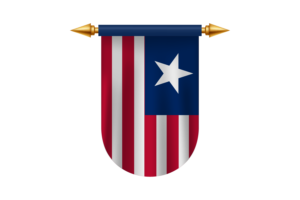 Liberia Flag Emblem Vector Images flag