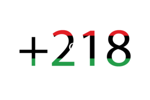 Libya Calling Code flag