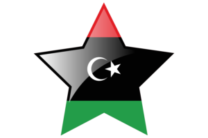 Libya Flag Star Icon flag