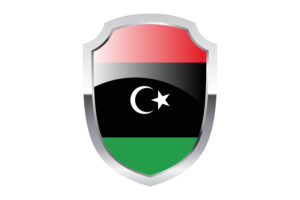 Libya Shield Logo flag