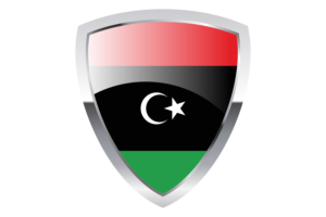 Libya Shield Flag flag