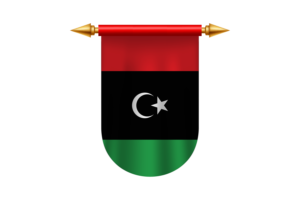 Libya Flag Emblem Vector Images flag