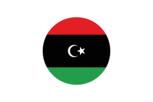 Libya Flag Circle Vector Free flag