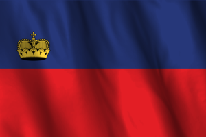 National Flag of Liechtenstein flag