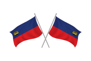 Liechtenstein Waving Friendship Flag flag