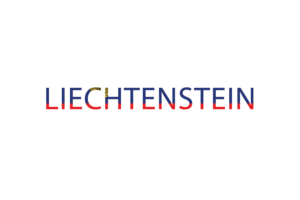 Liechtenstein Text Art flag