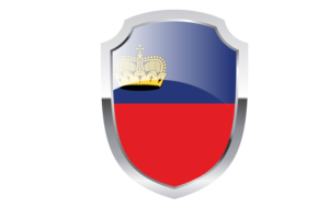 Liechtenstein Shield Logo flag