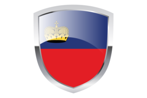 National Flag of Liechtenstein Clipart flag