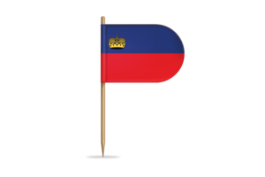Liechtenstein Flag for Desk, Table flag