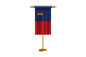 Liechtenstein Ceremonial Flag Vector Free flag