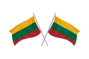 Lithuania Waving Friendship Flag flag
