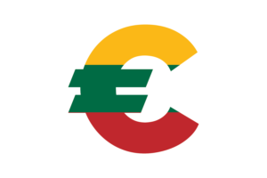 Lithuania Currency icon flag