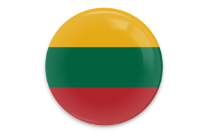 Lithuania Flag Vector Art flag
