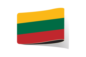 Lithuania Flag Illustration Clipart flag