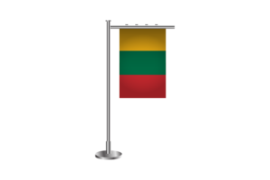 3d Lithuania Standing Flag flag
