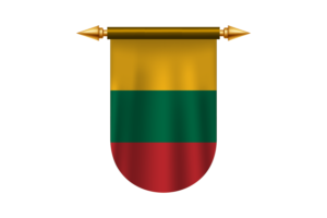 Lithuania Flag Emblem Vector Images flag