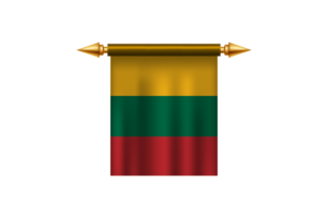 Lithuania Royal Emblem flag