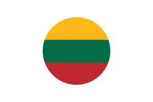 Lithuania Flag Circle Vector Free flag