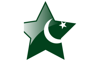 Pakistan Flag Star Icon flag
