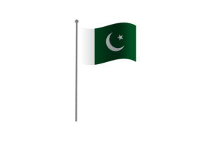 Waving Flag of Pakistan flag