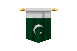 Emblem of the Islamic Republic of Pakistan flag