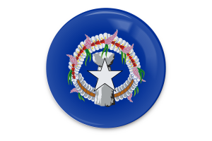 Art vectoriel du drapeau des Mariannes du Nord flag