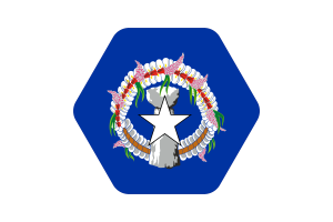 Drapeau des Mariannes du Nord vectoriel gratuit | SVG et PNG flag