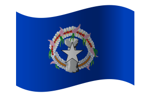 Drapeau des Mariannes du Nord flag
