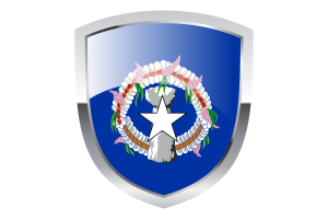 Clipart du drapeau national des Mariannes du Nord flag