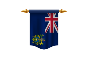 Pitcairn Islands Flag Royal Banner flag