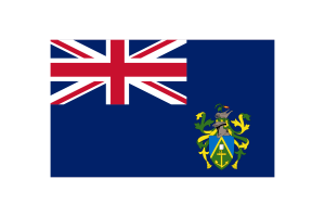 Pitcairn Islands Flag Vector Illustration flag
