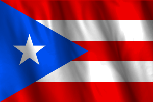 National Flag of Puerto Rico flag