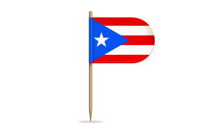 Puerto Rico Flag for Desk, Table flag