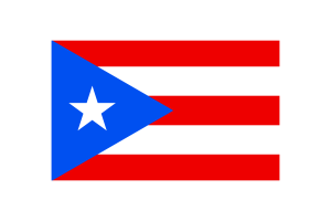 Puerto Rico Flag Vector Illustration flag