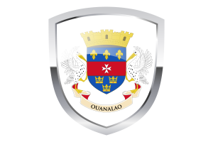 National Flag of Saint Barthélemy Clipart flag