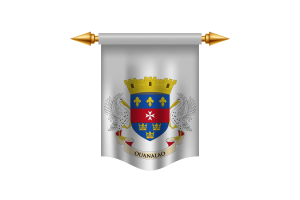 Saint Barthélemy Flag Royal Banner flag