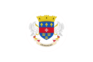 Saint Barthélemy Flag Circle Vector Free flag