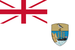 Emblem of Saint Helena flag