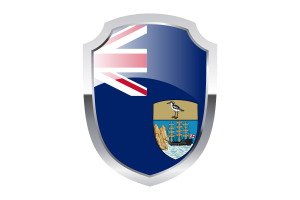 Saint Helena Shield Logo flag