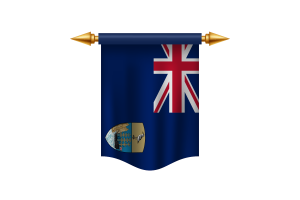 Saint Helena Flag Royal Banner flag