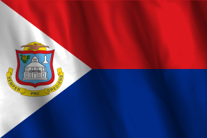 National Flag of Saint Martin flag