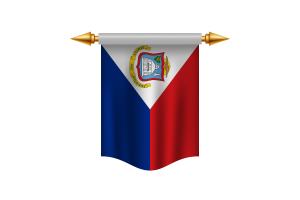 Saint Martin Flag Royal Banner flag