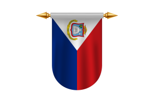 Saint Martin Flag Emblem Vector Images flag