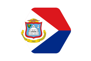 Saint Martin Flag Vector Free | SVG and PNG flag