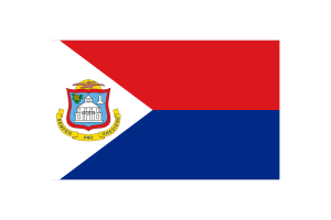 Saint Martin Flag Vector Illustration flag