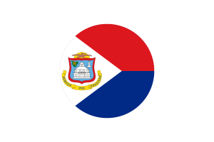 Saint Martin Flag Circle Vector Free flag
