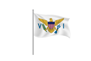 US Virgin Islands Flag symbol flag